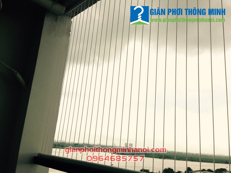 Lắp giàn phơi và lưới an toàn cho nhà chị Vân, LK30 Vinhome Thăng Long Lắp giàn phơi và lưới an toàn cho nhà chị Vân, LK30 Vinhome Thăng Long