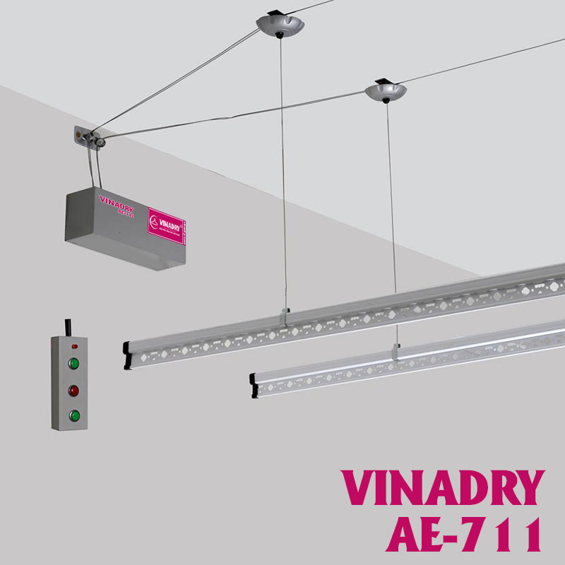 Giàn phơi bấm điện tự động Vinadry AE711