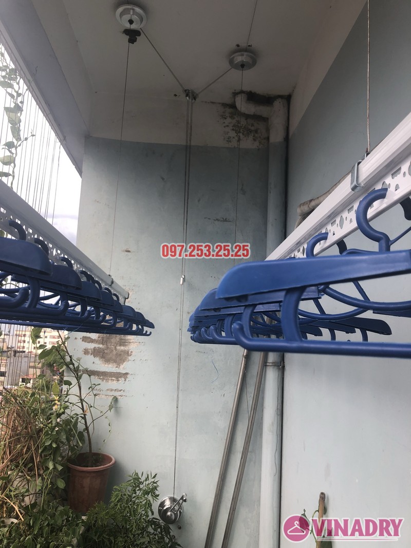 Lắp giàn phơi tại Cầu Giấy bộ 701 nhà chị Minh, căn 901 tòa B chung cư bộ kế hoạch và đầu tư - 04
