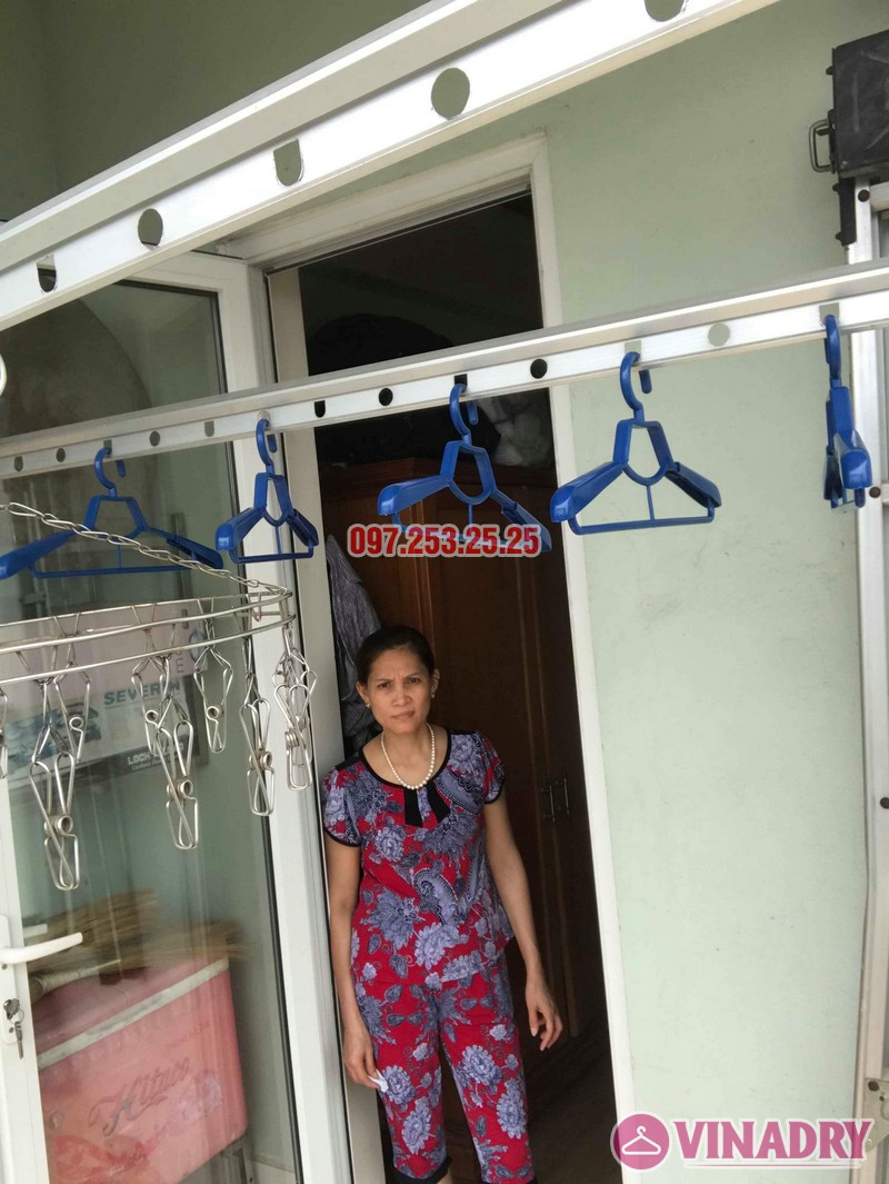 Sửa giàn phơi quần áo tại Hoàng Mai nhà chị Hằng, chung cư 18 Tam Trinh - 08