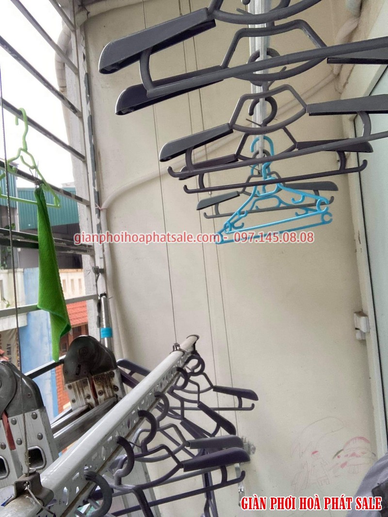 Sửa giàn phơi quần áo tại Long Biên: thay dây cáp giá rẻ ở chung cư Kinh Đô nhà anh Trí - 04